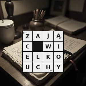 Hasło krzyżówkowe lepus californicus gatunek ssaka z rodziny zającowatych nazwę zawdzięczający dużym uszom występuje w północnej i środkowej ameryce północnej żyje w lasach - zając wielkouchy – rozwiązanie, synonimy, podpowiedzi i definicje krzyżówkowe